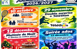 Animation Saison 2026/2027