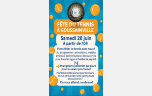 Fête du Tennis à Goussainville